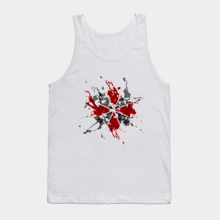 Resident Evil Umbrella Splatter Tank Top